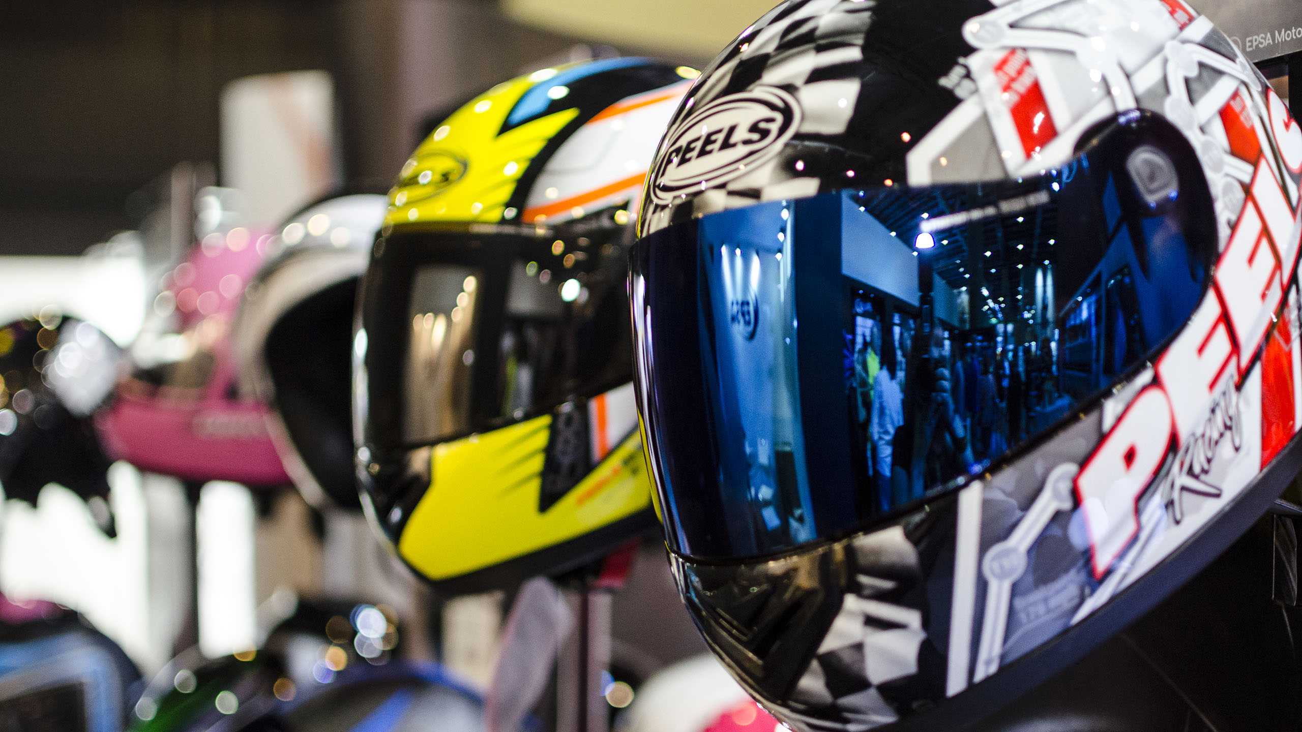 a product exhibited at Salón Moto